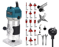Wood Router with Bit Set Electric Wood Router 800W for DIY & Trimming Work