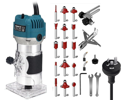Wood Router with Bit Set Electric Wood Router 800W for DIY & Trimming Work