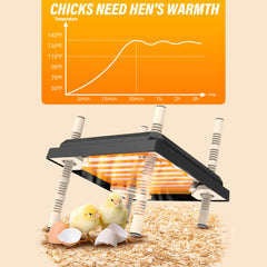 Chick Brooder Heating Plate Warmer, Chicken Coop Heater