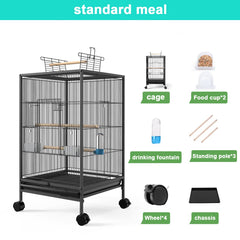 Large Bird Cage with Stand