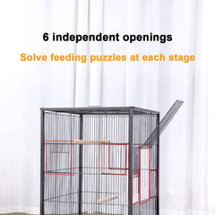 Large Bird Cage with Stand