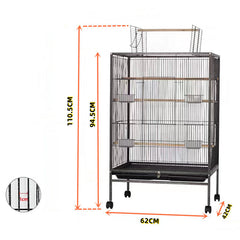 Large Bird Cage with Stand