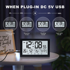 Touchable Digital Wall Clock