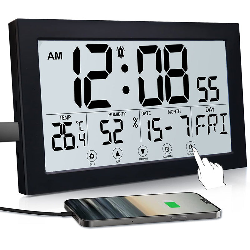 Touchable Digital Wall Clock