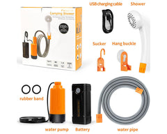 Portable Shower Kit Camping Shower Kit