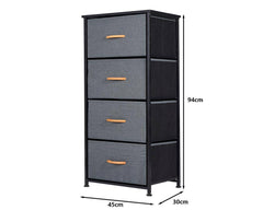 Chest of Drawers Tall boy 4 Drawers Storage Tallboy