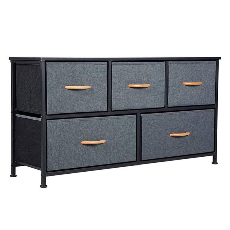 5 Drawer Storage Chest Lowboy