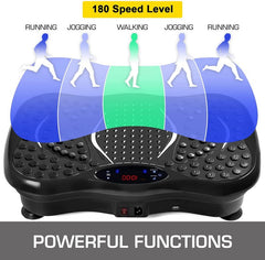 Full Body Fitness Vibration Plate Exercise Machine for Home Gym