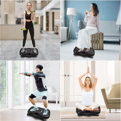 Full Body Fitness Vibration Plate Exercise Machine for Home Gym