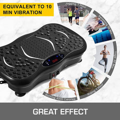 Full Body Fitness Vibration Plate Exercise Machine for Home Gym