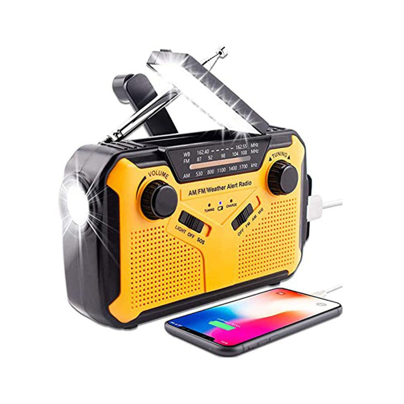 Camping Equipment FM Radio Solar