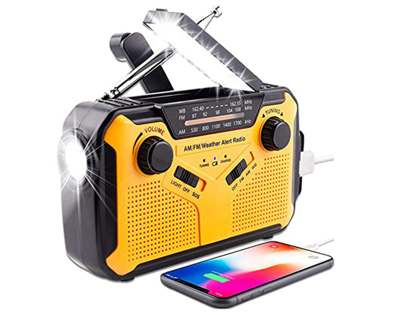 Camping Equipment FM Radio Solar