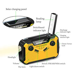 Camping Equipment FM Radio Solar