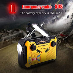 Camping Equipment FM Radio Solar