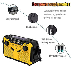 Camping Equipment FM Radio Solar