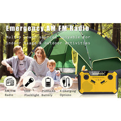 Camping Equipment FM Radio Solar