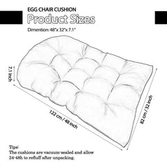 Hanging Basket Hanging Egg Chair Cushion