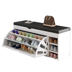 Shoe Rack Bench Seat Storage Cabinet