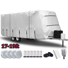 Camper caravan cover for 17 to 19 feet trailers