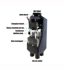 12V 2KW Diesel Air Heater