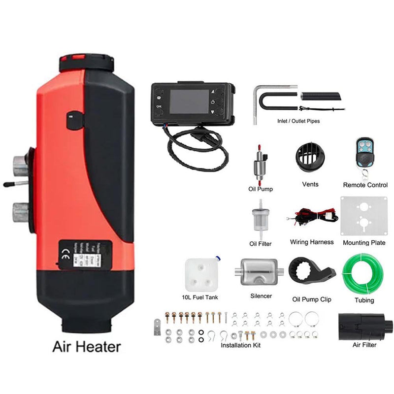 2KW 12V diesel air heater