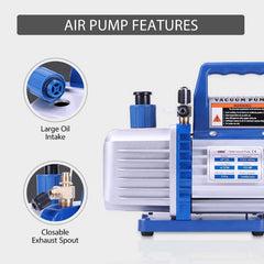 Vacuum Suction Pump for Refrigerant and Air Conditioning