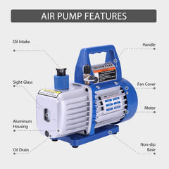 Vacuum Suction Pump for Refrigerant and Air Conditioning