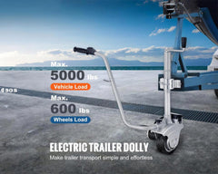 Motorised Electric Jockey Wheel Dolly Mover 5000lbs