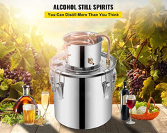 Alcohol Distiller 21L Still Water Wine Spirits Brew Home