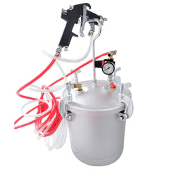 Pressure Tank Pot With Spray Gun Gauge Hose House DIY Painting Air Tools 10Litre