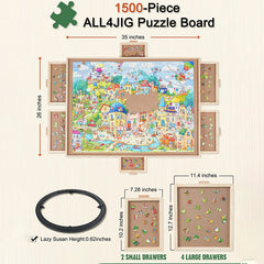 Puzzle Table Craft Board Game Table Jigsaw Game Table