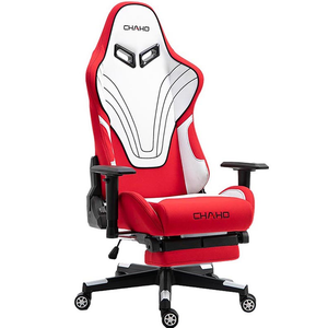 Gaming Chair with Footrest