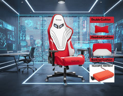 Gaming Chair with Footrest
