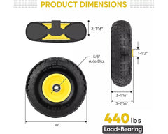 Wheel Barrow / Trolley / Go Cart Wheels