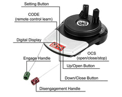 Garage Door Opener - Roller - 800N