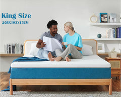 Memory foam King size mattress double