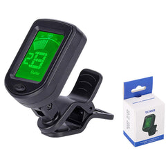 Digital guitar tuner black