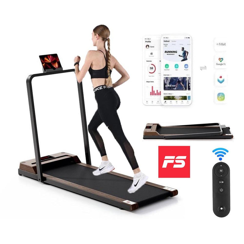 Foldable Walking Pad Treadmill Compact Flat