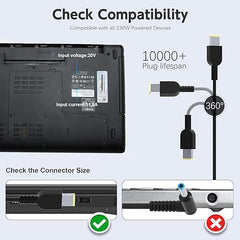 Replacement 230W Lenovo Savior laptop Charger