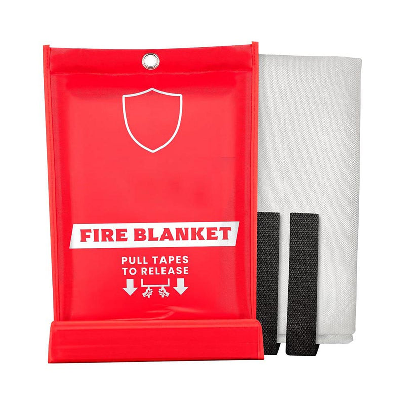 fire emergency safety blanket folded
