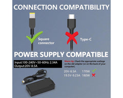 170W Lenovo Legion Laptop Charger