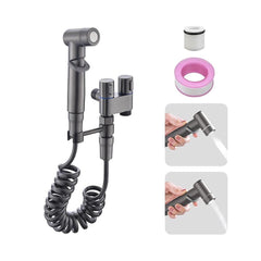 handheld bidet sprayer grey