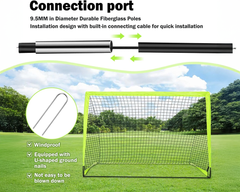 Kids Soccer Goal for Backyard Set