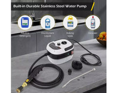 Handheld 2500W Steam Cleaner High Temperature Pressurized