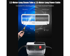 Handheld 2500W Steam Cleaner High Temperature Pressurized