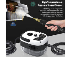 Handheld 2500W Steam Cleaner High Temperature Pressurized