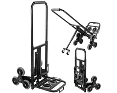 Stair Climbing Trolley 8 Wheels Folding Hand Cart Steps