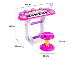 Kids Electronic Piano Pink