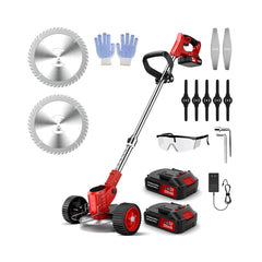 Push Weed Eater strimmer, Battery Operated Grass Cutter