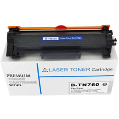 Compatible Brother TN760 TN-760 TN-730 MFC-L2710DW HL-L2395DW MFC-L2750DW DCP-L2550DW L2370DW L2390DW Cartridge Black - Brother TN760 Cartridge